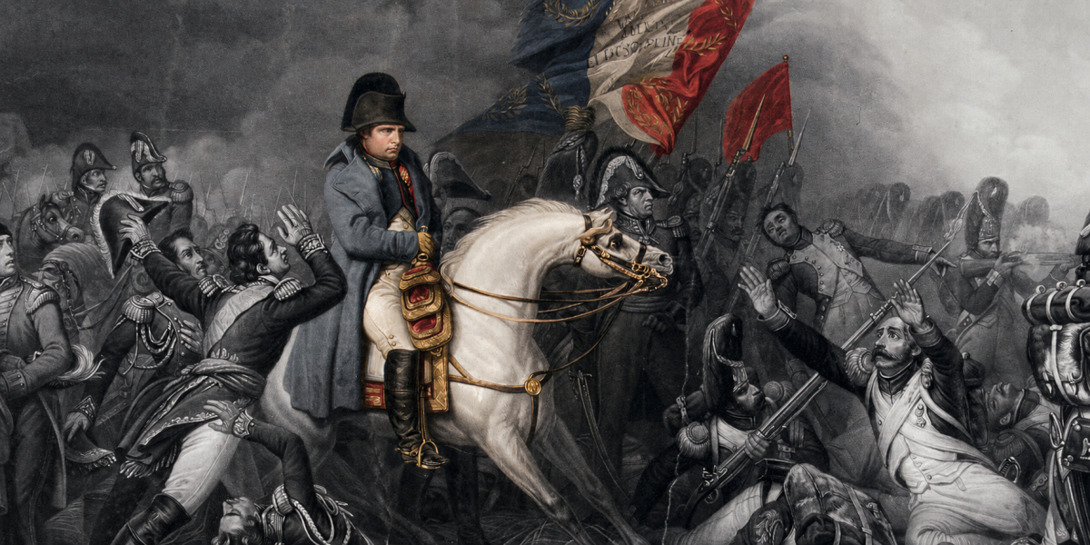 battle at Waterloo