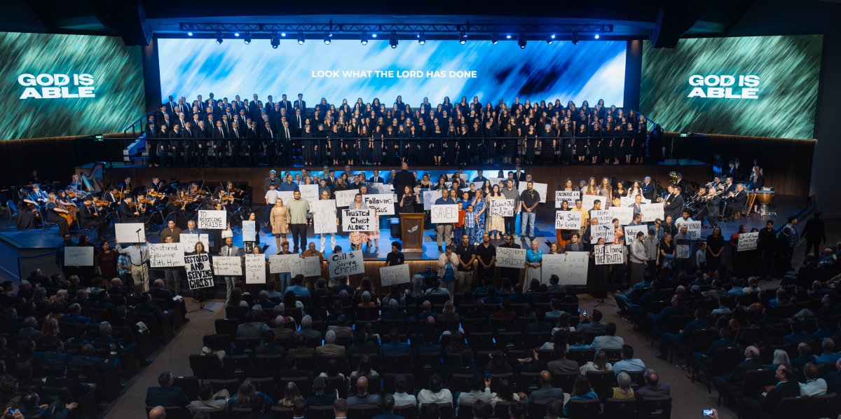 God is able choir